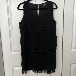 Black sleeveless Dress. Size Large.